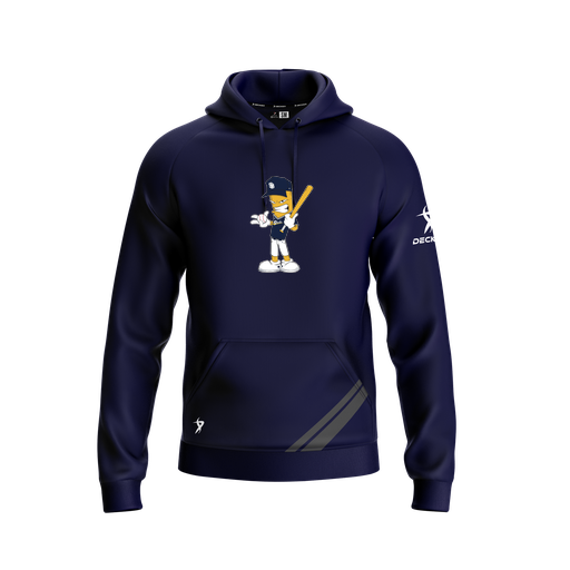 [FOLHSMNV-YXS-LOGO2] Decker Summit Hoodie (Youth XS, Navy, Logo 2)