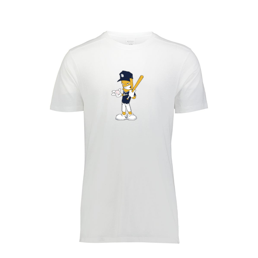 [FTSCUBWH-YS-LOGO2] Decker Youth Tri-Blend T-Shirt - Short Sleeve (Youth S, White, Logo 2)