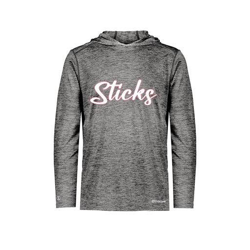 [FOLHCGBK-YS-LOGO1] Decker Youth Charge Hoodie (Youth S, Black, Logo 1)