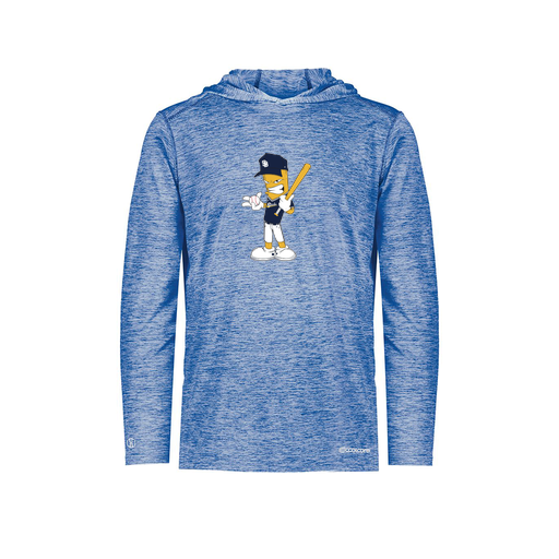 [FOLHCGRY-YS-LOGO2] Decker Youth Charge Hoodie (Youth S, Royal, Logo 2)